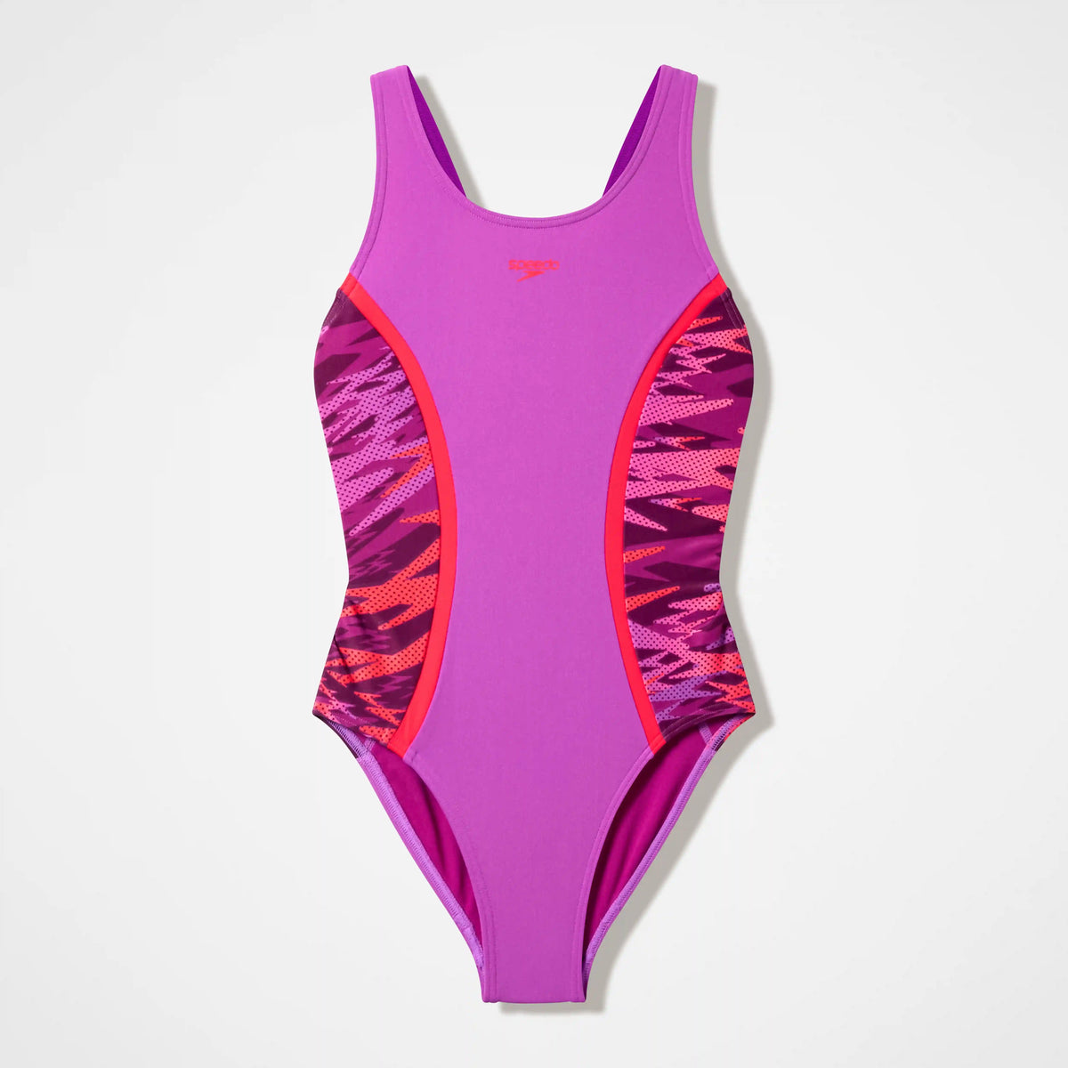 Girls Hyperboom Splice Muscleback One Piece Pink