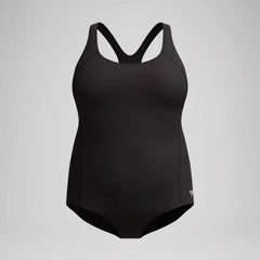 Women's Conservative Ultraback Plus One Piece Black