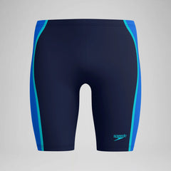 Men's Solid Splice Jammer Navy/Blue