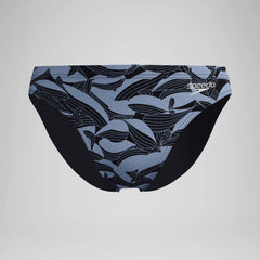Men's Beachstar Printed Brief Black/Gray