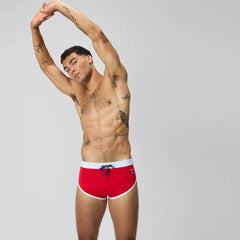 Men's Jetstream Retro Logo Brief Red