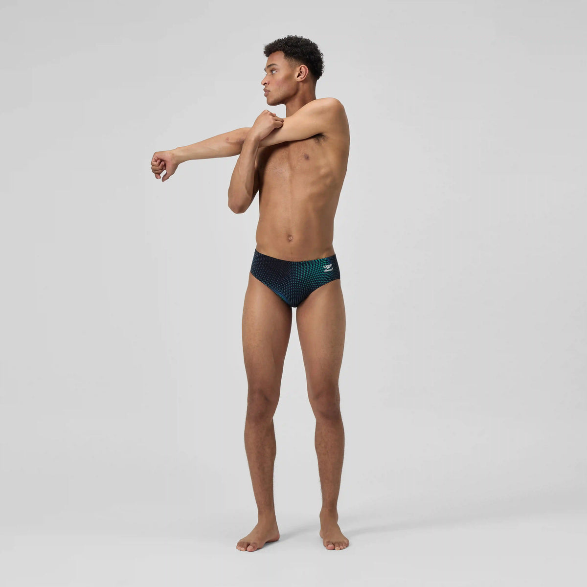Men's Flow Brief Black/Blue