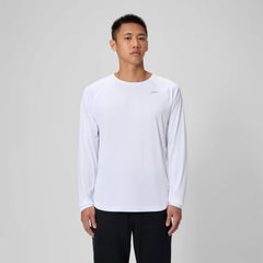 Speedo Long Sleeve Swim Rashguard White