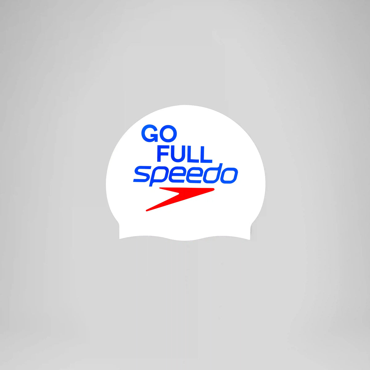 Go Full Speedo Silicone Cap White