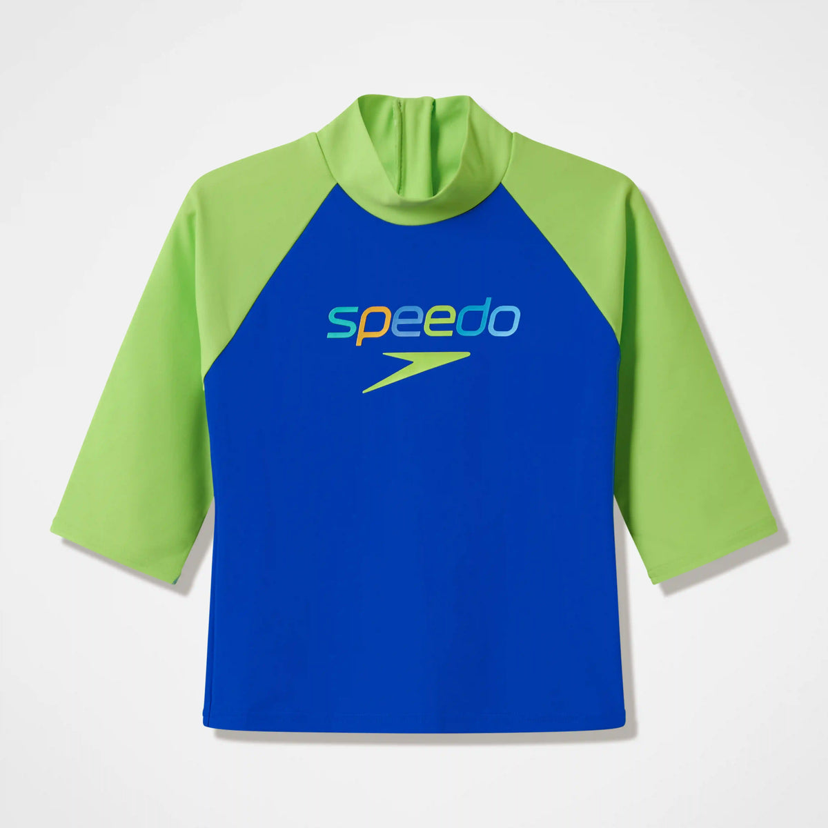 Infants Printed Long Sleeve Rashguard Blue/Green