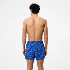 Men's Redondo Edge Printed Swim Shorts Navy