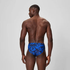 Men's Beachstar Printed Brief Navy/Blue