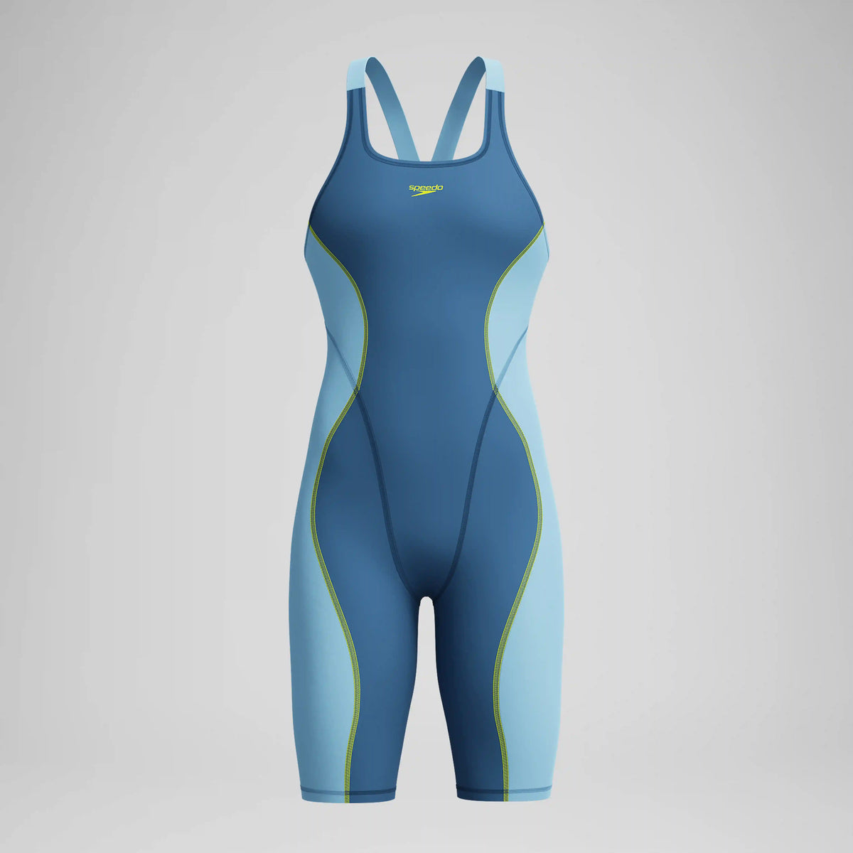 Female Fastskin HyperSpark Openback Kneeskin Blue