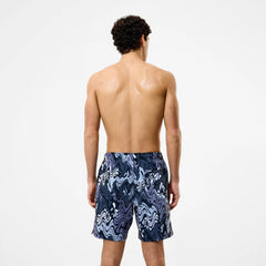 Men's Redondo Edge Printed Swim Shorts Black