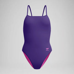 Women's Club Training Web Back One Piece Purple