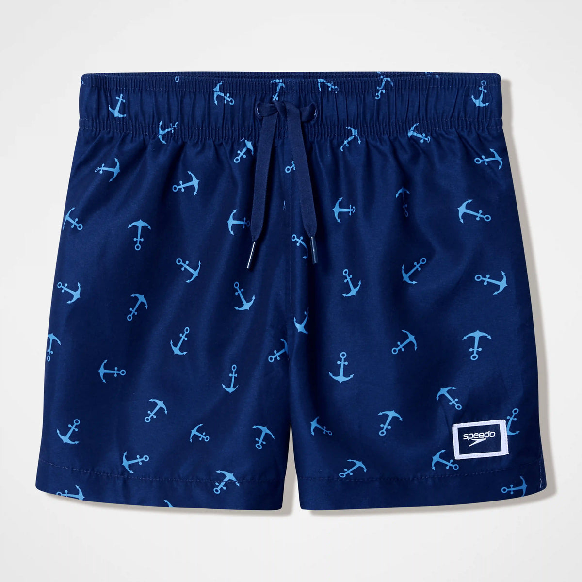 Boys Printed Swim Shorts Navy