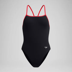 Women's Club Training Turnback One Piece Black/Red