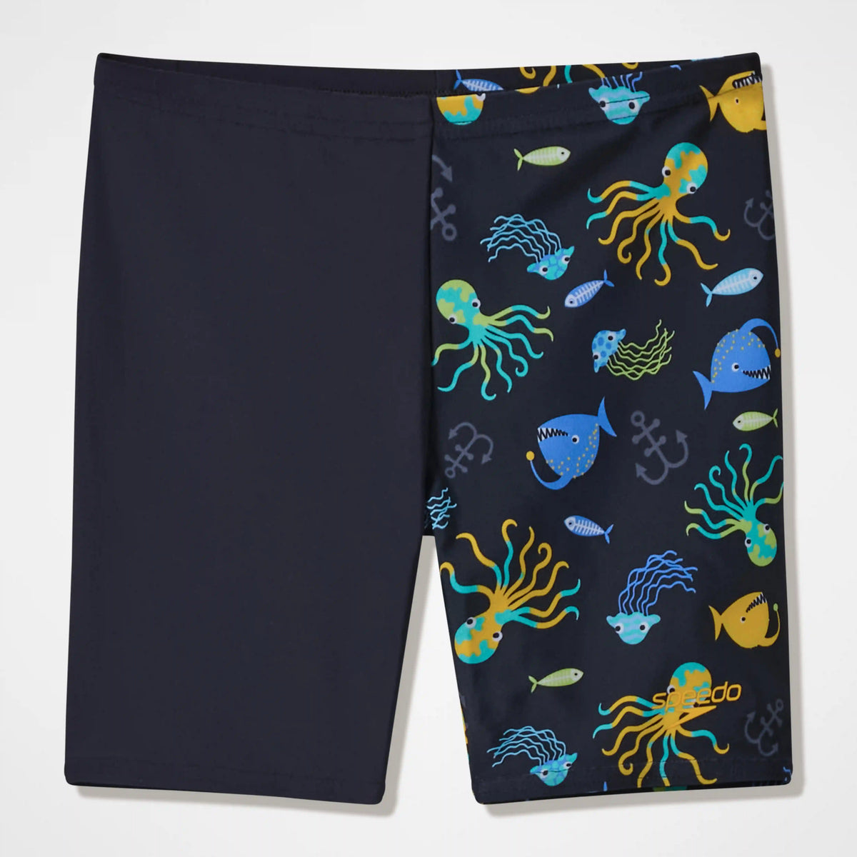 Infant Boys Printed Jammer Black