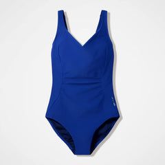 Women's Shirred Contour One Piece Blue