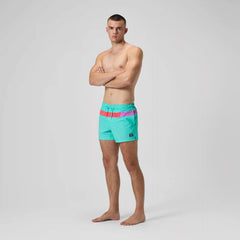 Men's Colorblock Redondo Edge Volley Swim Shorts Blue