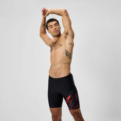 Men's Medley Logo Jammer Black/Red
