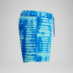 Men's Redondo Edge Printed Swim Trunks Blue