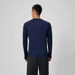 Basic Long Sleeve Swim T-shirt Navy