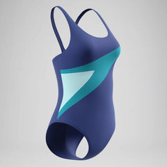 Women's Hyperboom Butterfly Back One Piece Blue/Green