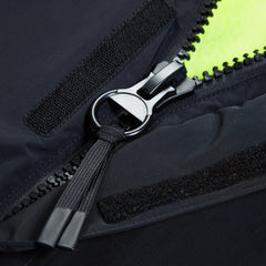 Unisex Change Robe Black/Green