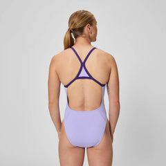 Women's Club Training Turnback One Piece Lavender