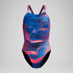 Women's Club Training Printed Leaderback One Piece Red/White/Blue
