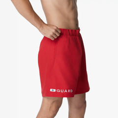 Men's Guard Volley Swim Trunks Red