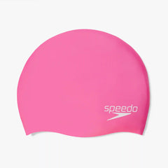 Junior Solid Silicone Cap Pink