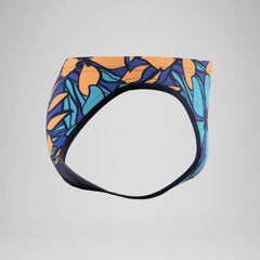 Men's The Speedo Printed Briefs Blue/Yellow