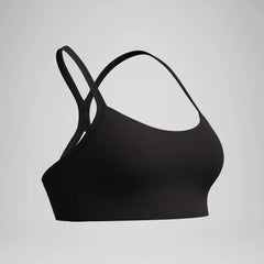 Women's Women's Racerback Crop Top Black