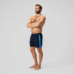 Men's HyperBoom Splice Swim Shorts Navy/Blue