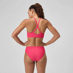 Women's Solid Classic Bikini Bottom Pink