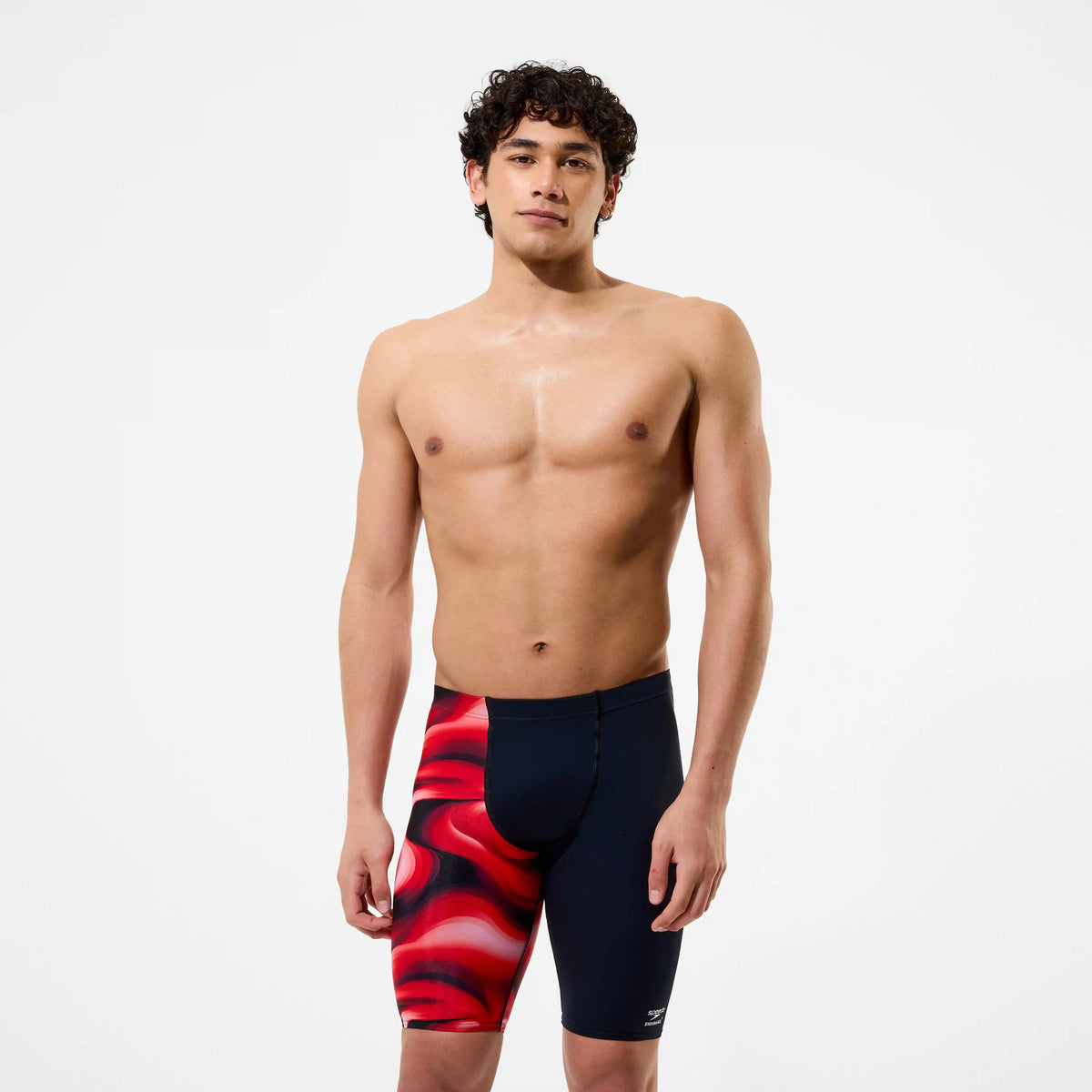 Men's Team Printed Jammer Red