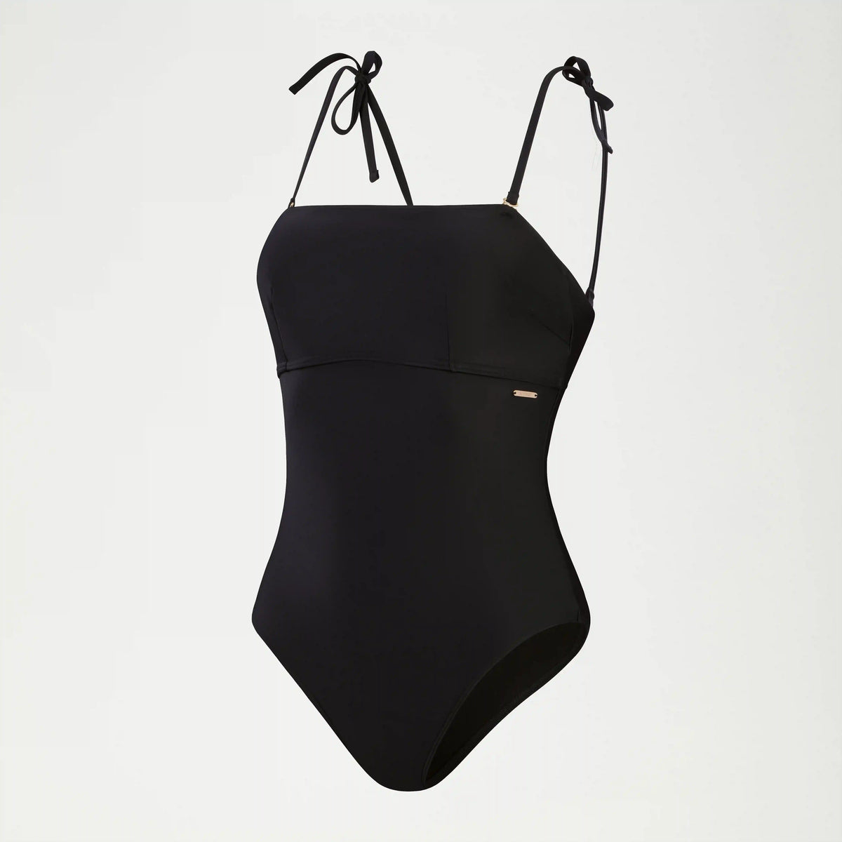 Women's Shaping Bandeau One Piece Black