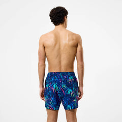 Men's Redondo Edge Printed Swim Shorts Navy