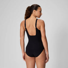 Women's Shaping Contour Eclipse Solid One Piece Black/Pink