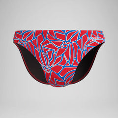 Men's Club Training Printed Brief Red/White/Blue