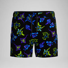 Men's Redondo Edge Printed Swim Shorts Navy