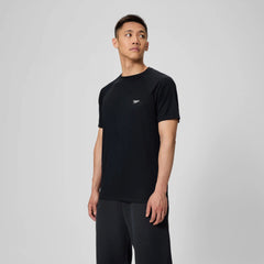 New Easy Short Sleeve Swim Rashguard Black