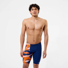 Men's Team Printed Jammer Navy/Orange