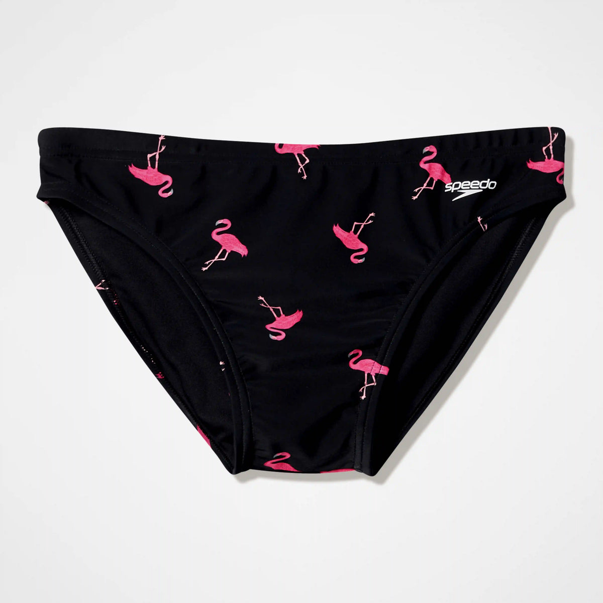Men's The Speedo Printed Briefs Black