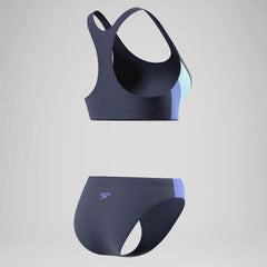 Women's Colorblock Two Piece Navy/Blue