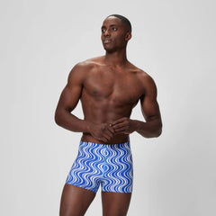 Men's Beachstar Printed Aquashorts Blue/White