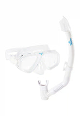 Adult Adventure Mask & Snorkel Set White