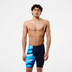 Men's Team Printed Jammer Blue