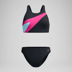 Women's Hyperboom Butterfly Back Two Piece Black/Pink