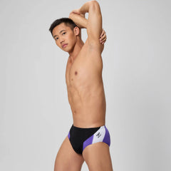 Men's Edge Splice Brief Purple