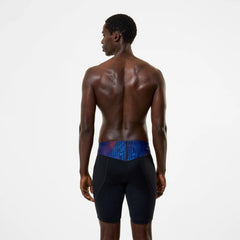 Men's Endurance+ MAX Compression Jammer Black/Blue