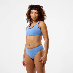 Women's Sculpture Boom Back Bikini Top Gray/Blue