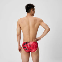 Men's Club Training Printed Brief Red